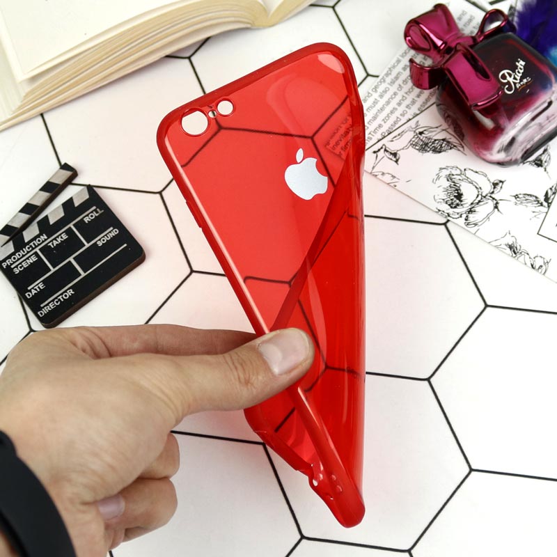 قاب ژله ای ROCK آیفون iPhone 6 Plus / 6s Plus قرمز
