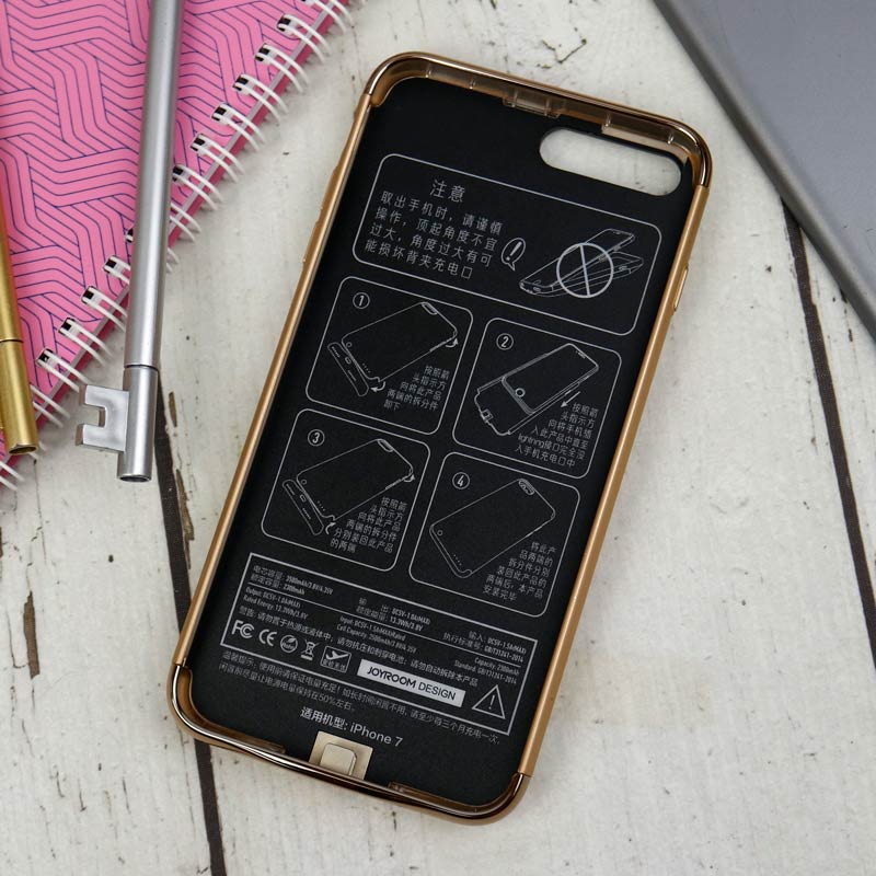 قاب Power Case آیفون iPhone 7 Plus / 8 Plus طلایی