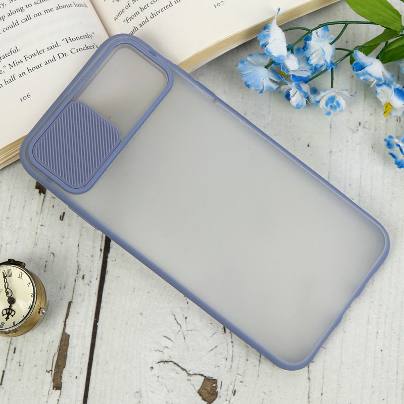 قاب PC مات محافظ لنز دار کشویی iPhone XS Max