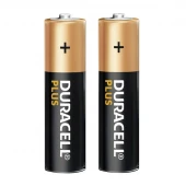 باتری دوتایی نیم قلمی Duracell Plus LR03/MN2400 1.5V AAA