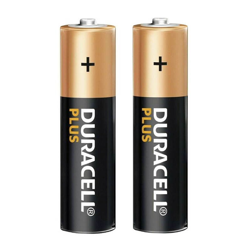 باتری دوتایی نیم قلمی Duracell Plus LR03/MN2400 1.5V AAA