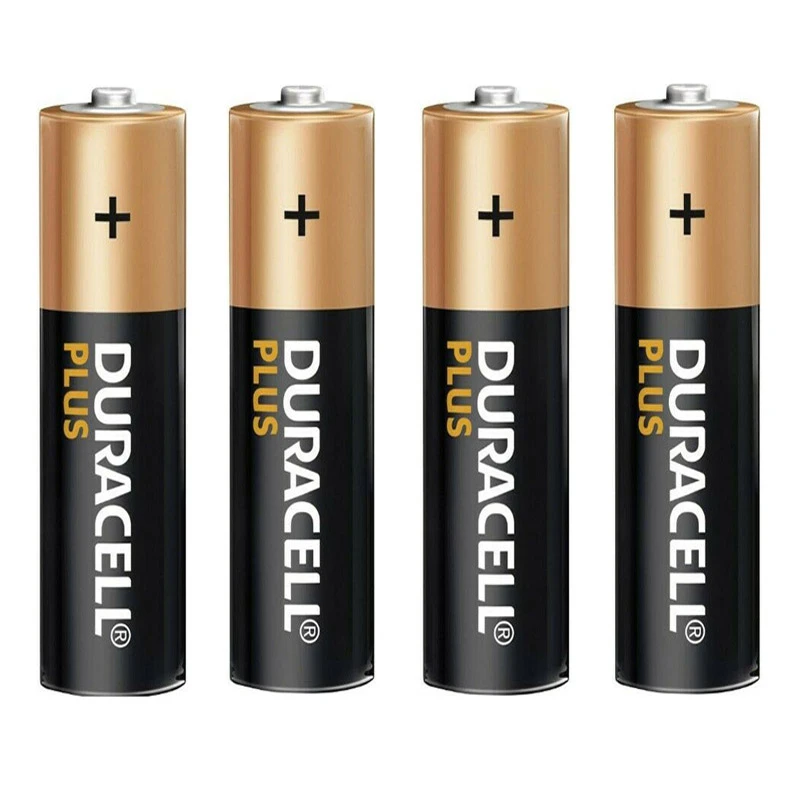 باتری چهارتایی نیم قلمی Duracell Plus LR03/MN2400 1.5V AAA