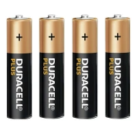 باتری چهارتایی نیم قلمی Duracell Plus LR03/MN2400 1.5V AAA