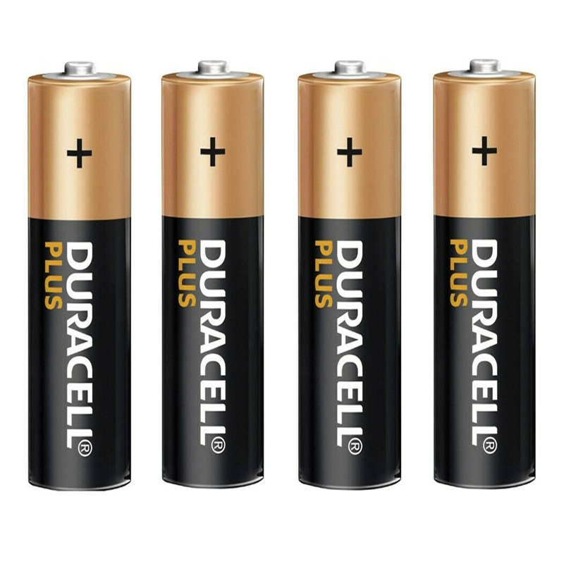 باتری چهارتایی نیم قلمی Duracell Plus LR03/MN2400 1.5V AAA