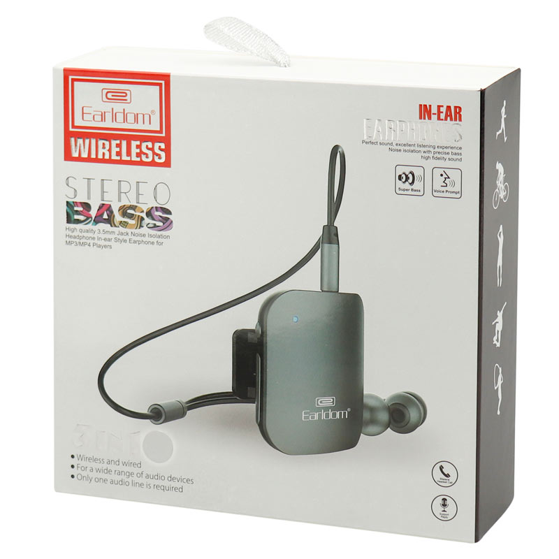 هندزفری بلوتوث Earldom ET-BH02 3-In-1