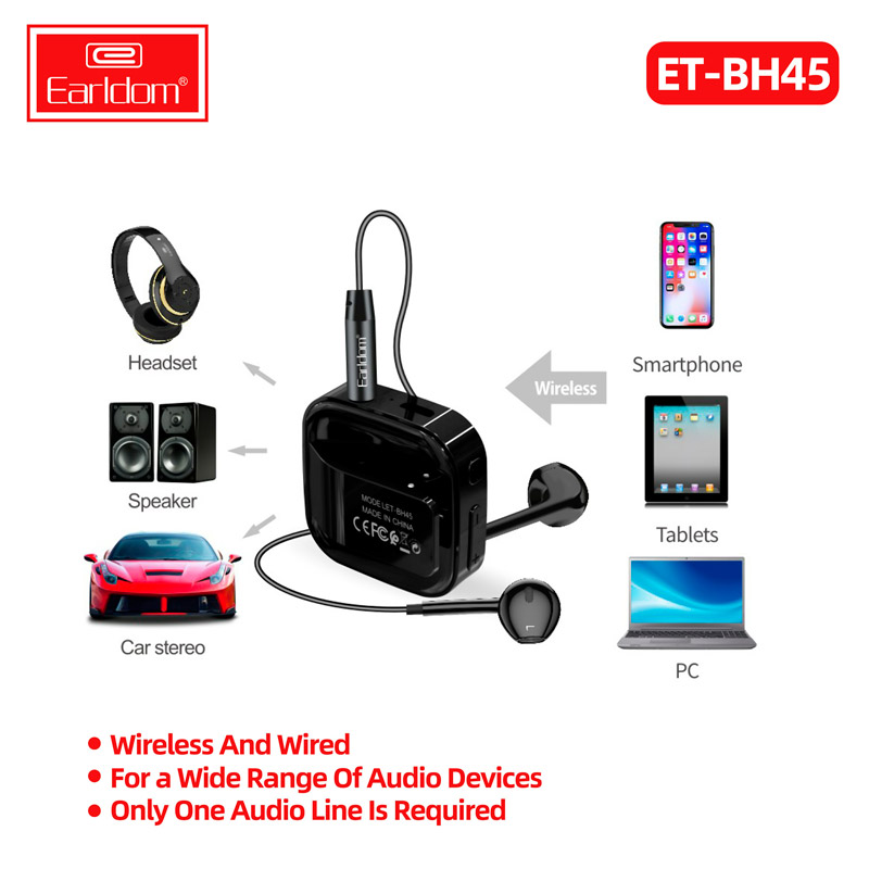 هندزفری بلوتوث Earldom ET-BH45 4-In-1