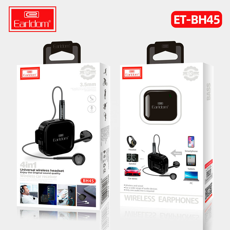هندزفری بلوتوث Earldom ET-BH45 4-In-1