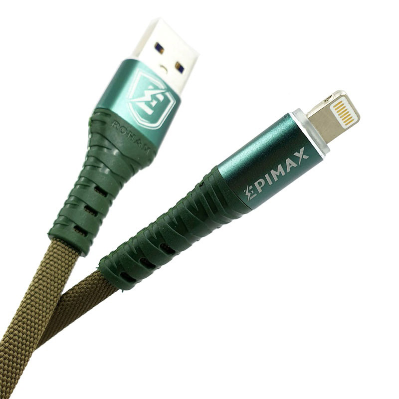 کابل آیفونی فست شارژ Epimax EC-03 5A 1.2m