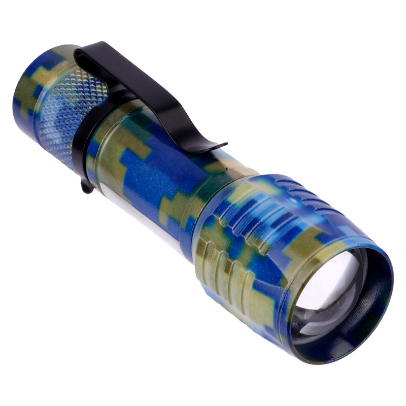 چراغ قوه پلیسی Flashlight CoB+XPE LED چریکی