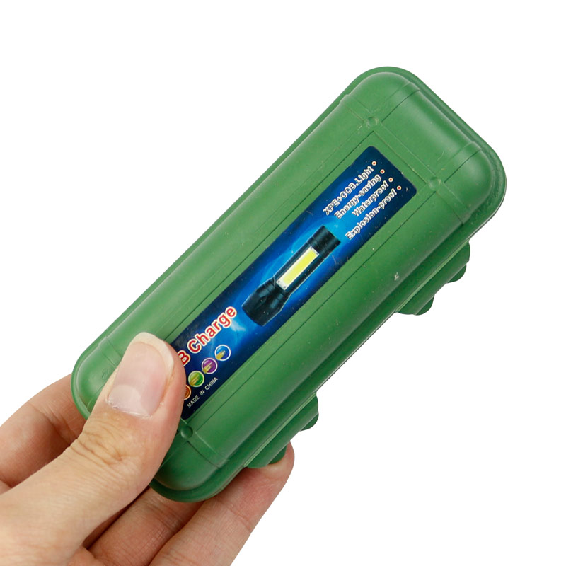 چراغ قوه پلیسی Flashlight CoB+XPE LED چریکی