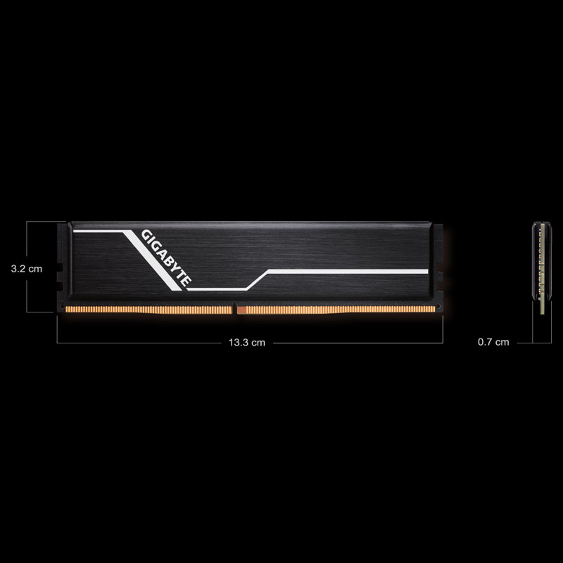 رم کامپیوتر GIGABYTE GP-GR26C16S8K1HU408 DDR4 8GB 2666MHz CL16 Single