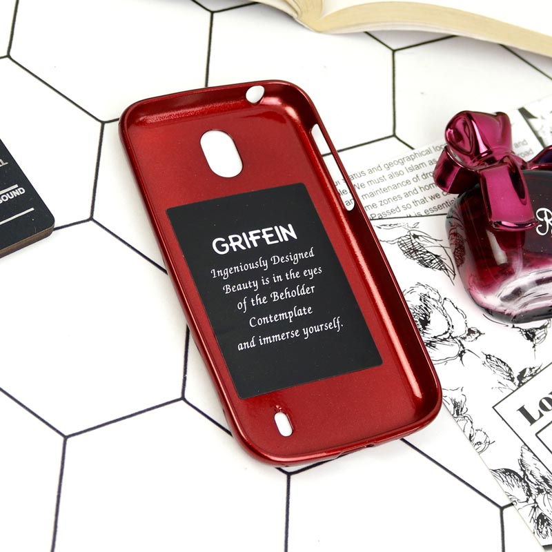 قاب ژله ای GRIFEIN نوکیا Nokia 1 قرمز