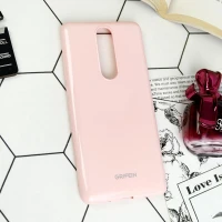 قاب ژله ای GRIFEIN نوکیا Nokia 5.1 صورتی