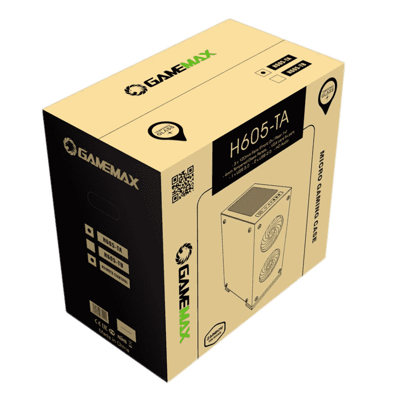 کیس کامپیوتر گیم مکس GameMax H605-TA