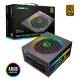 پاور ماژولار 750 وات گیم مکس GameMax RGB750 Rainbow Gold