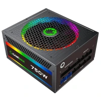 پاور ماژولار 750 وات گیم مکس GameMax RGB750 Rainbow Gold