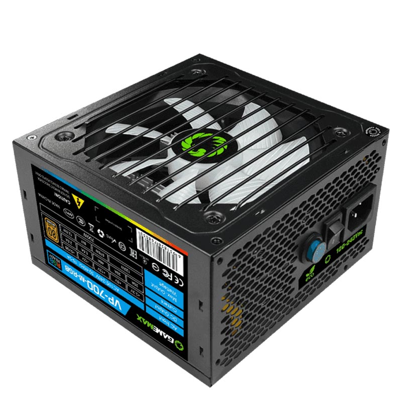 پاور نیمه ماژولار 700 وات گیم مکس GameMax VP-700-RGB-M Bronze