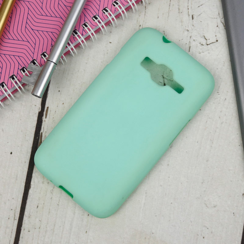قاب ژله ای رنگی سامسونگ J1 Mini 2016 سبز آبی