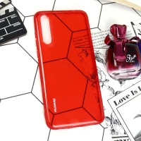 قاب ژله ای شفاف Huawei P20 Pro قرمز