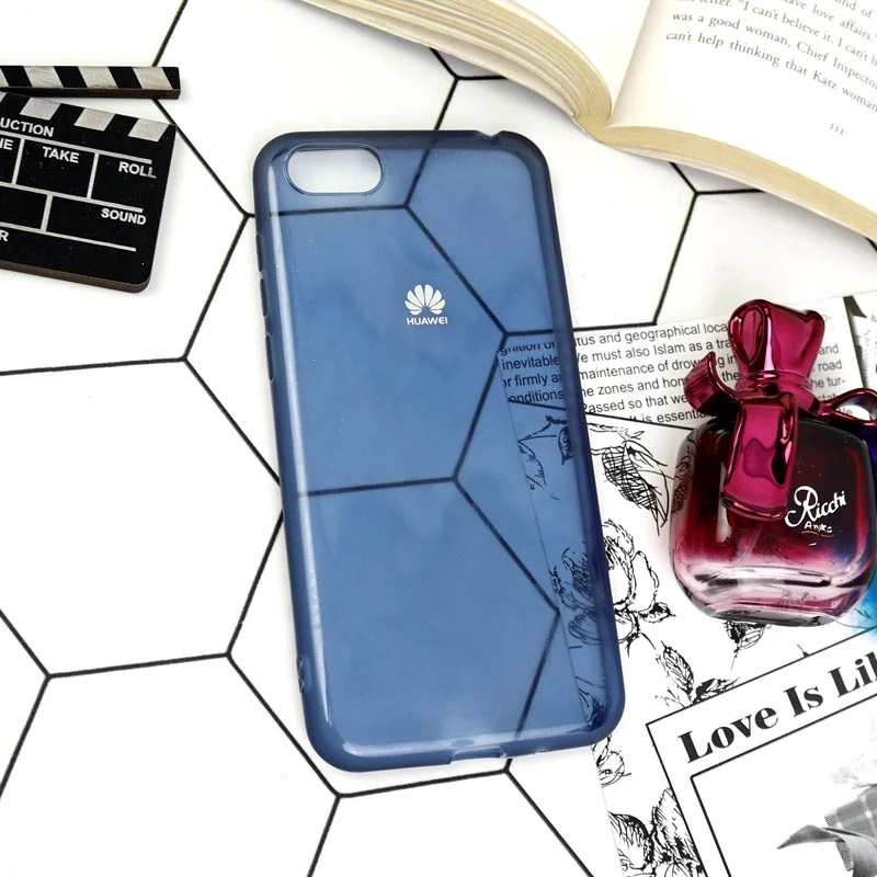 قاب ژله ای شفاف Huawei Y5 2018 آبی