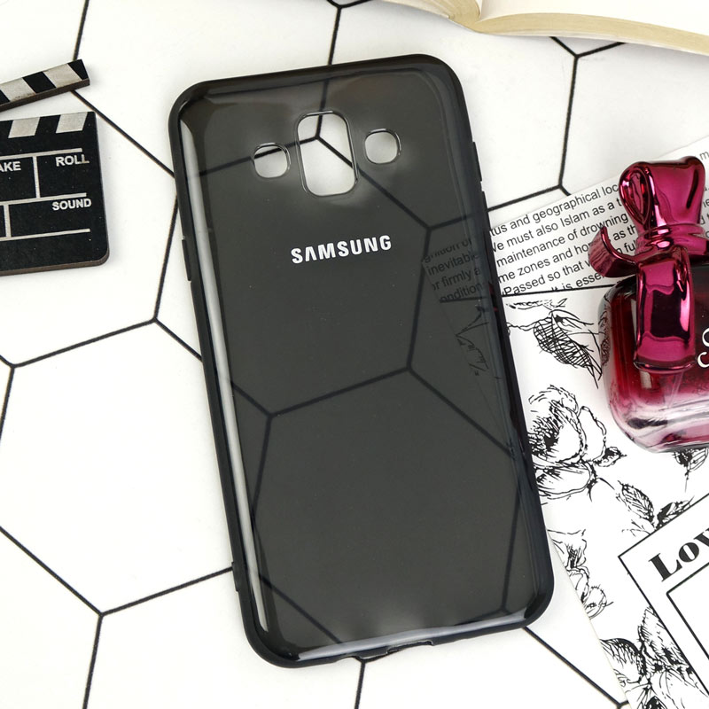 قاب ژله ای شفاف Samsung Galaxy J7 Duo مشکی