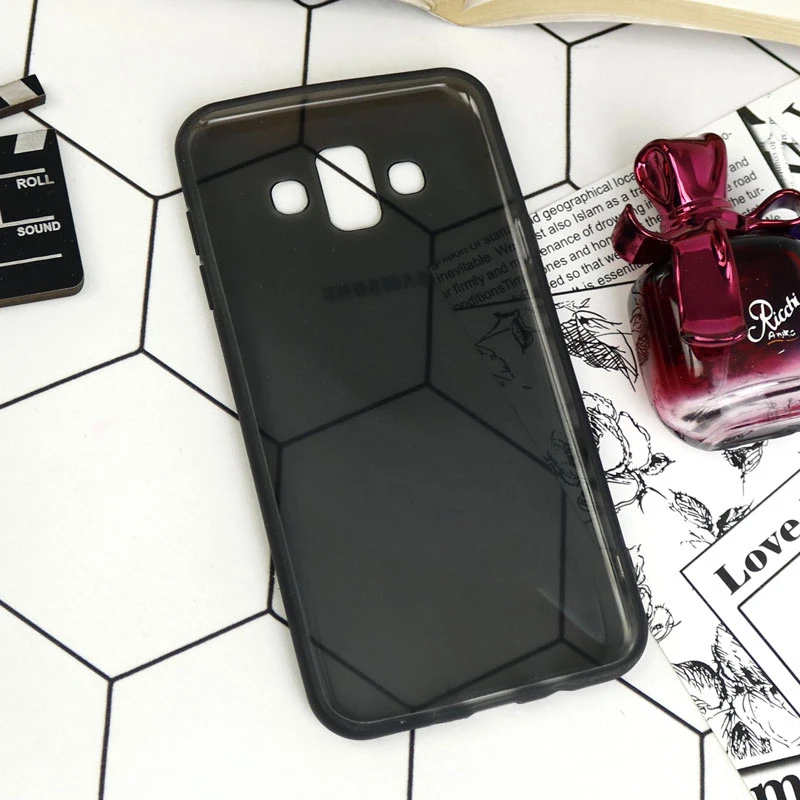 قاب ژله ای شفاف Samsung Galaxy J7 Duo مشکی