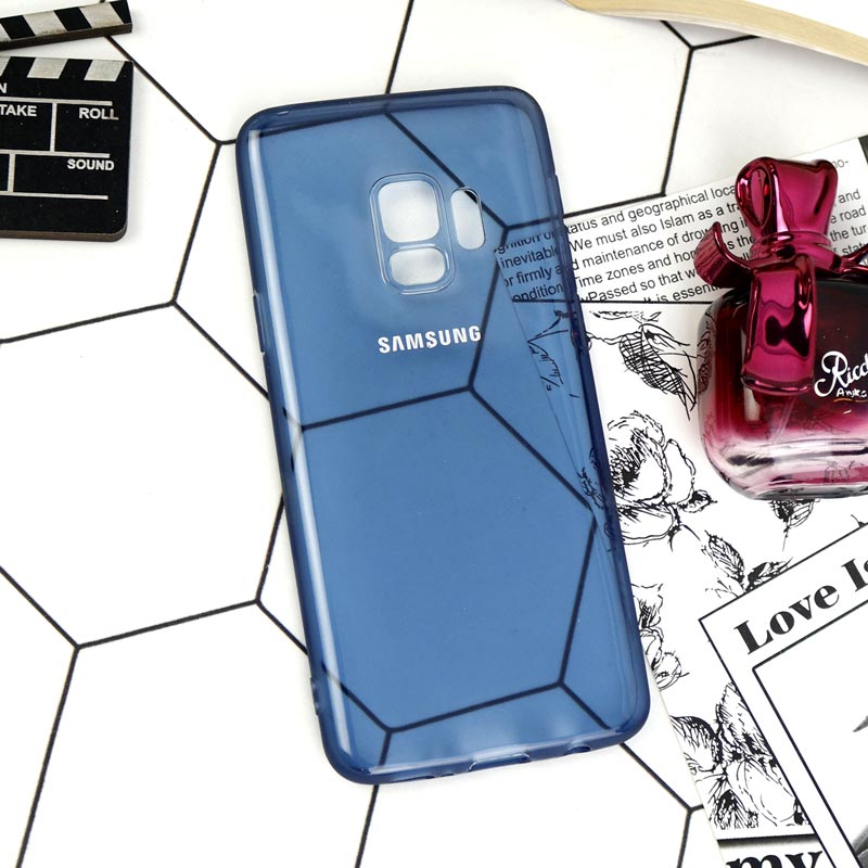 قاب ژله ای شفاف Samsung Galaxy S9 سرمه ای