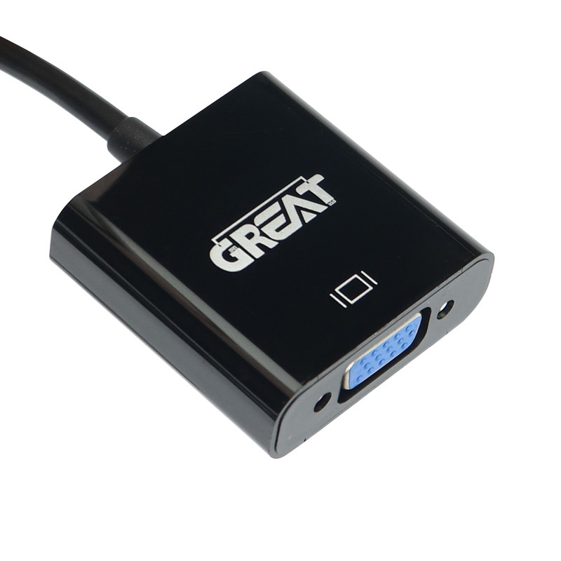 تبدیل Great HDMI To VGA + کابل صدا