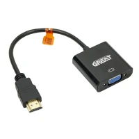 تبدیل Great HDMI To VGA + کابل صدا
