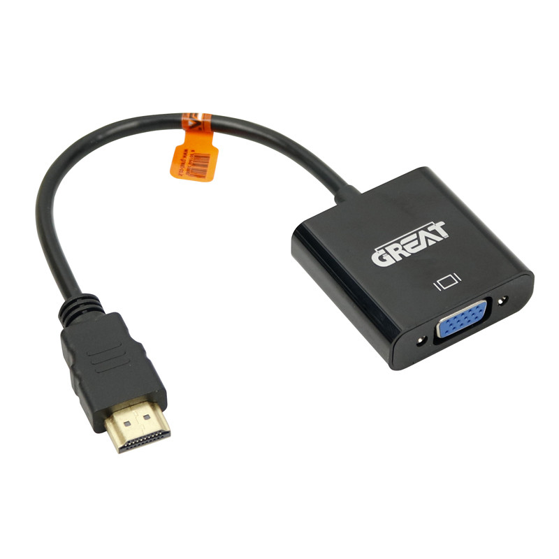 تبدیل Great HDMI To VGA + کابل صدا
