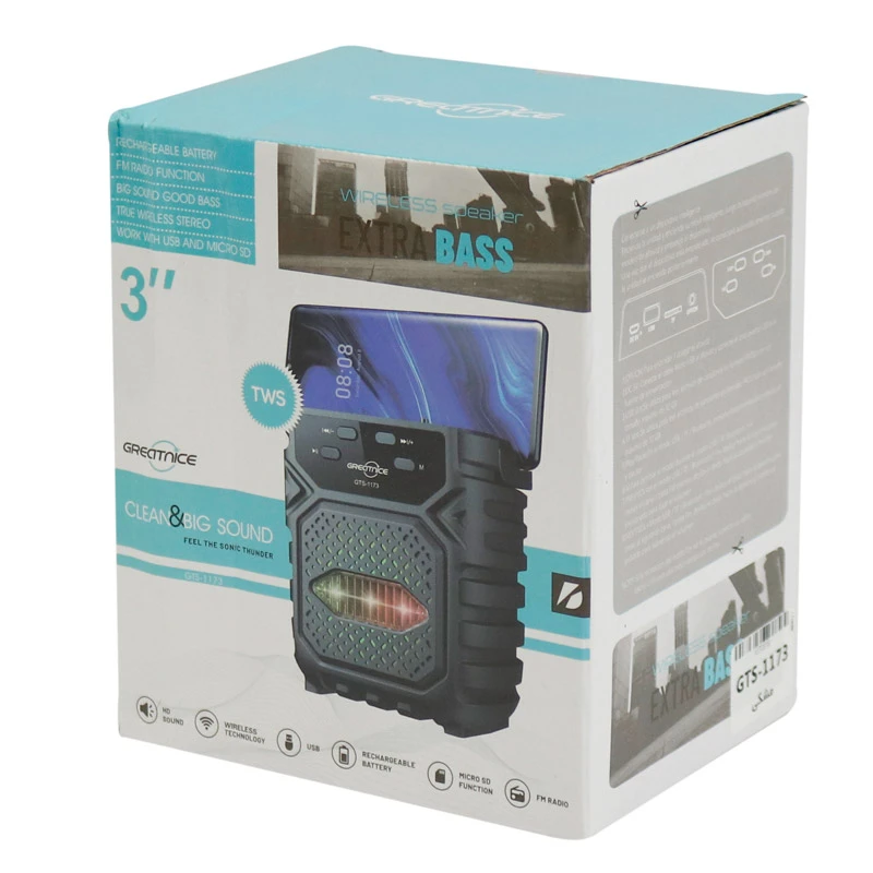 اسپیکر بلوتوثی گریت نایس GTS-1173