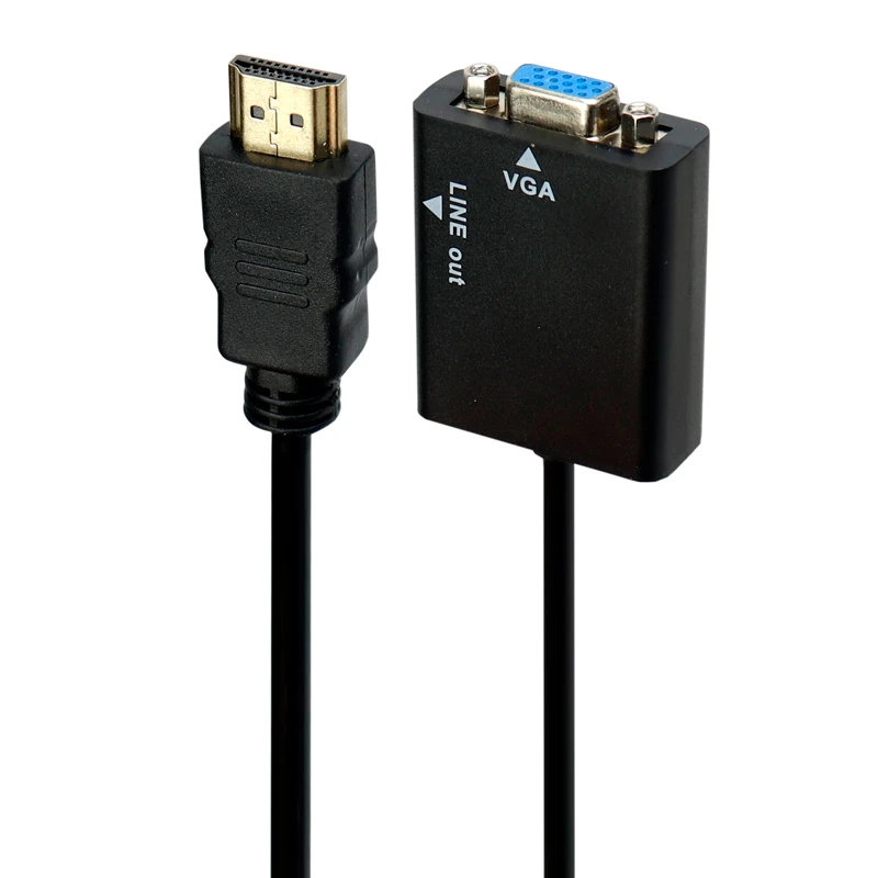 تبدیل HDMI به VGA + کابل صدا