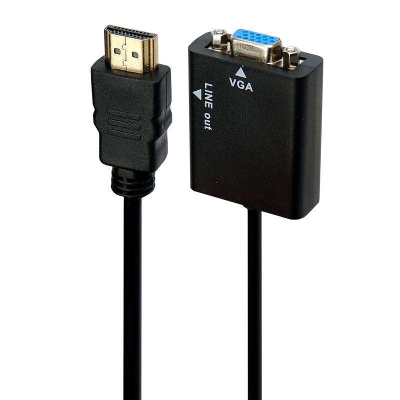 تبدیل HDMI To VGA + کابل صدا