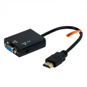 تبدیل HDMI به VGA + کابل صدا