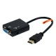 تبدیل HDMI به VGA + کابل صدا