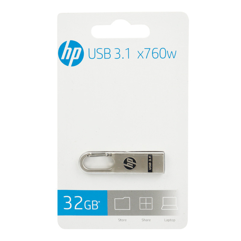 فلش 32 گیگ اچ پی HP X760W USB3.1