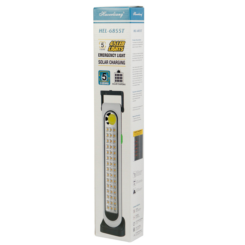 چراغ اضطراری شارژی خورشیدی Haoerliang HEL-6855T