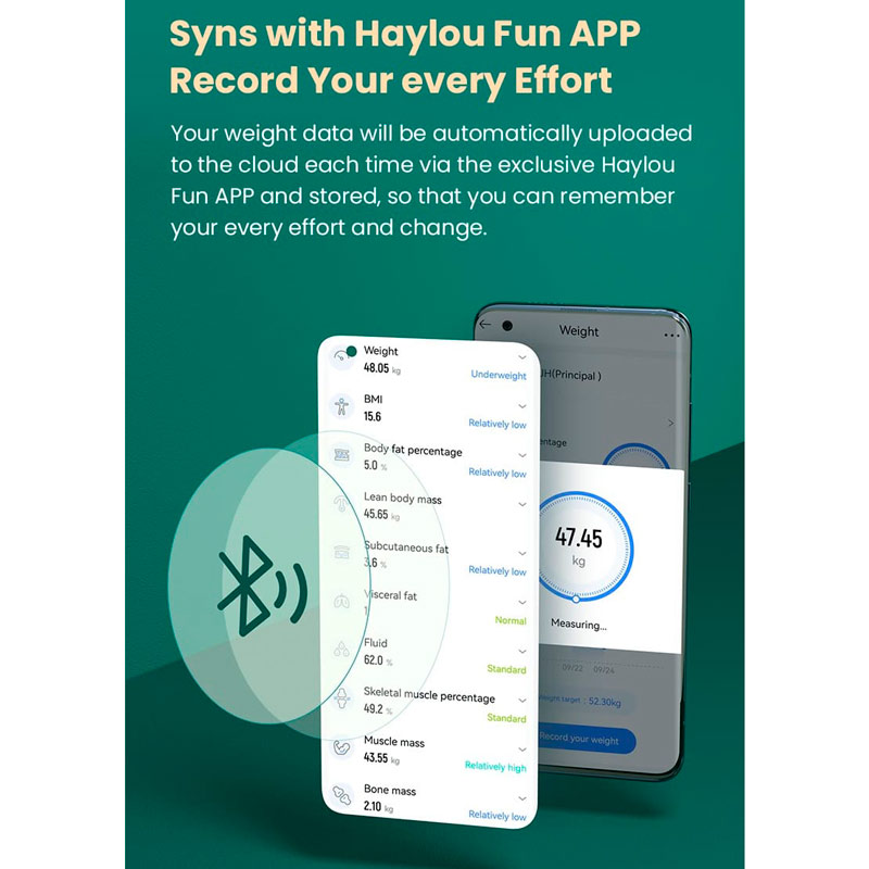 ترازو دیجیتال هوشمند هایلو Haylou CM01