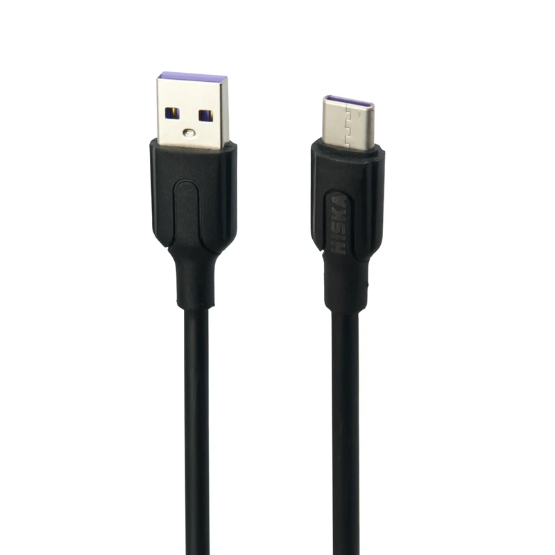 شارژر دیواری Hiska H-109 2Port 2.1A + کابل Type-C