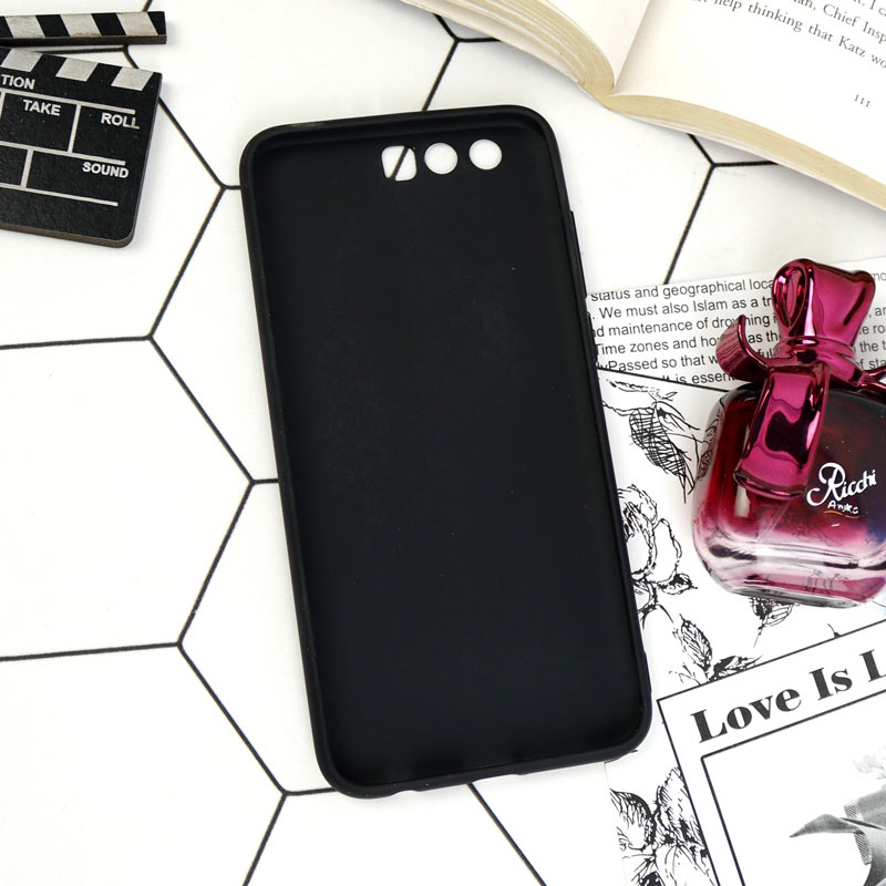 قاب طرح سیلیکونی Huawei Honor 9 مشکی