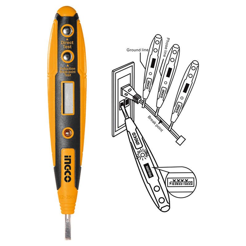 فازمتر دیجیتال اینکو Ingco HSDT2201 13.5Cm