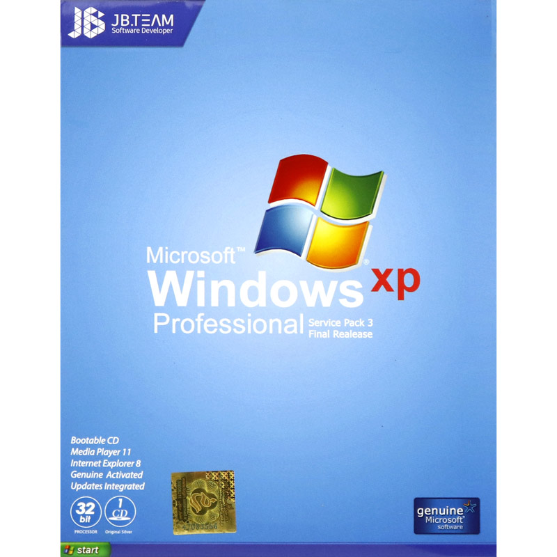 Windows XP Professional SP3 1VCD JB-TEAM