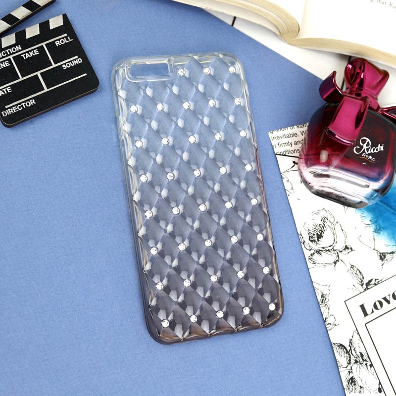 قاب ژله ای شفاف نگین دار iPhone 6/6s