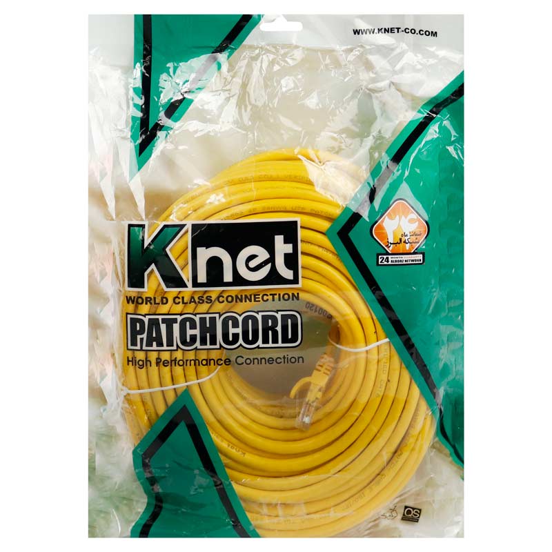 کابل شبکه K-net K-N1030 UTP Cat6 30m
