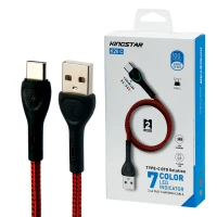 کابل فست شارژ KingStar K26C 2.4A Type-C 2m