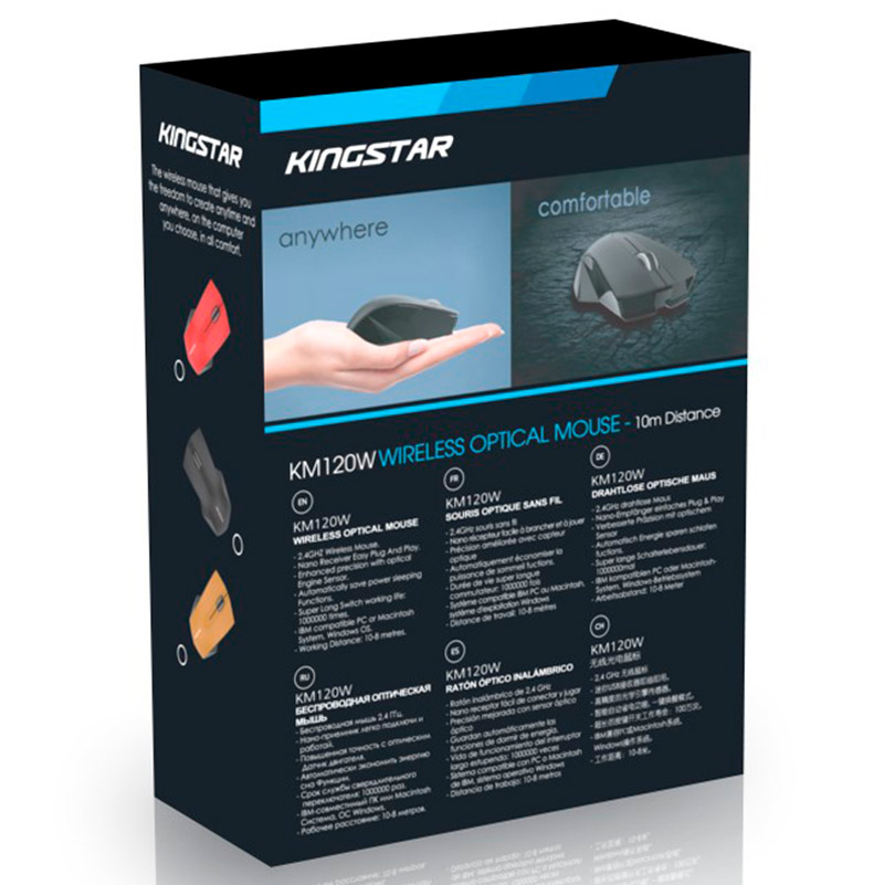 موس بی سیم KingStar KM120W