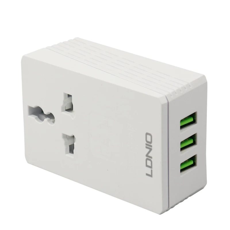 کلگی فست شارژ LDNIO A3306 3Port 3.4A 17W