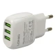 شارژر دیواری فست شارژ LDNIO A3315 3Port 3.1A 15.5W + کابل میکرو یو اس بی