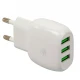 شارژر دیواری فست شارژ LDNIO A3315 3Port 3.1A 15.5W + کابل میکرو یو اس بی