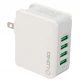 شارژر دیواری LDNIO A4403 4Port 4.4A 22W + کابل میکرو یو اس بی و تبدیل EU